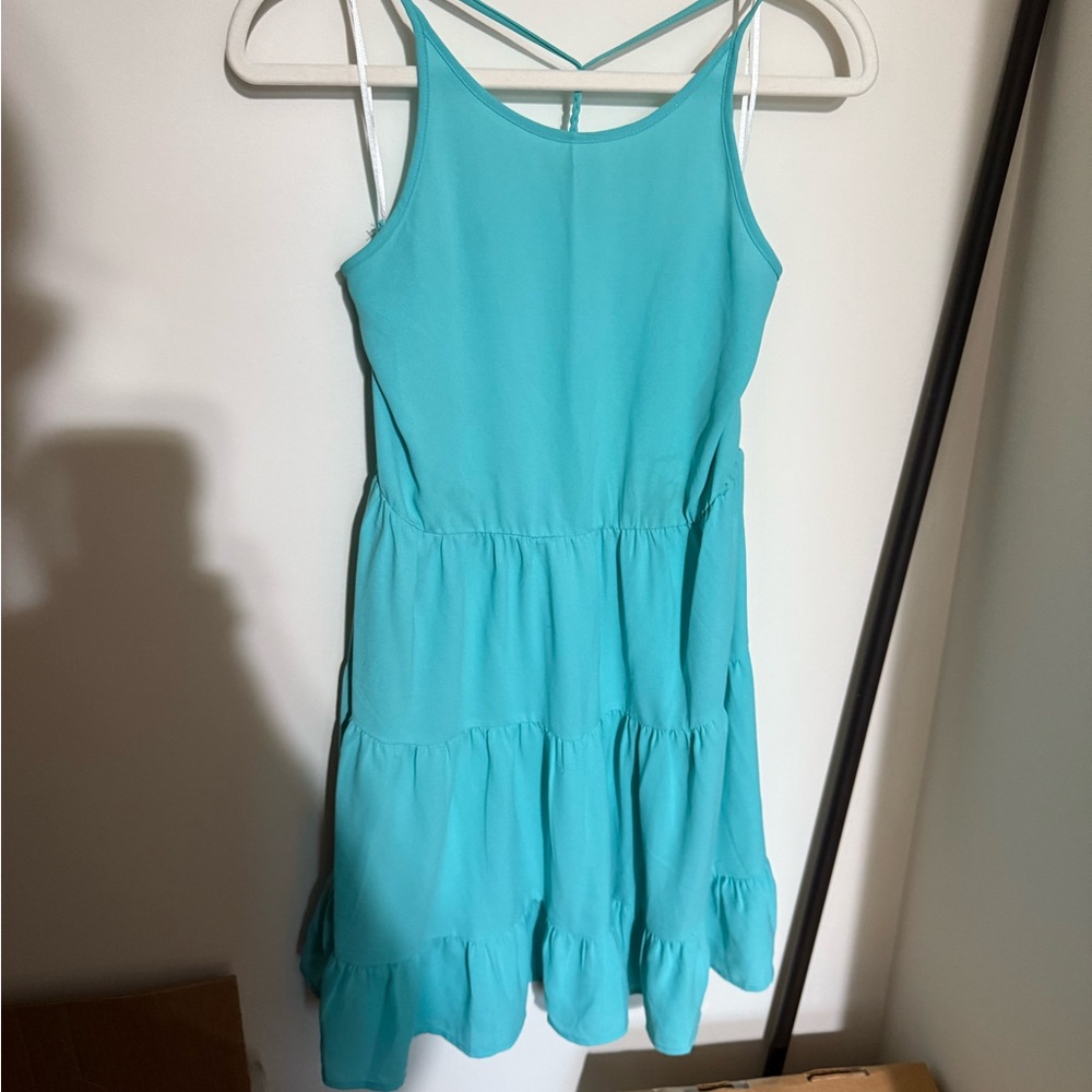 Urban Outfitters Turquoise Mini Dress